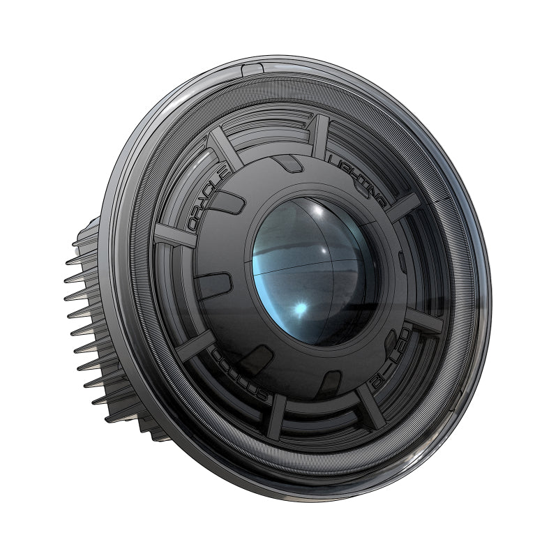 ORACLE Lighting 5876-001 Oracle Oculus 7in Bi-LED Projector Headlights for Jeep Wrangler JK - 6000K SEE WARRANTY