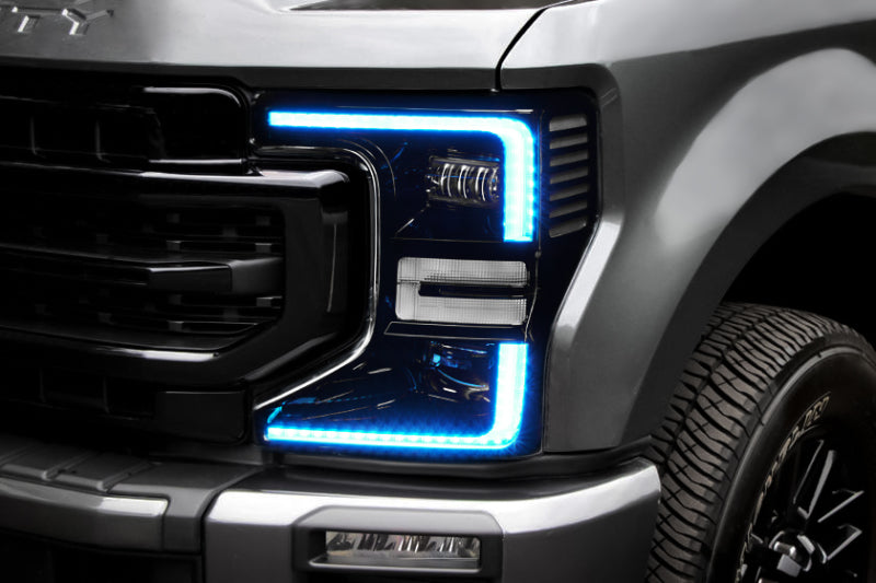 ORACLE Lighting 1449-332 Oracle 2022 Ford F250/350 Super Duty Dynamic ColorSHIFT Headlight DRL Kit w/Switchback SEE WARRANTY