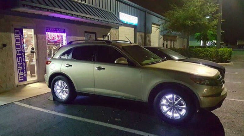 ORACLE Lighting 4215-001 Oracle LED Illuminated Wheel Rings - White SEE WARRANTY