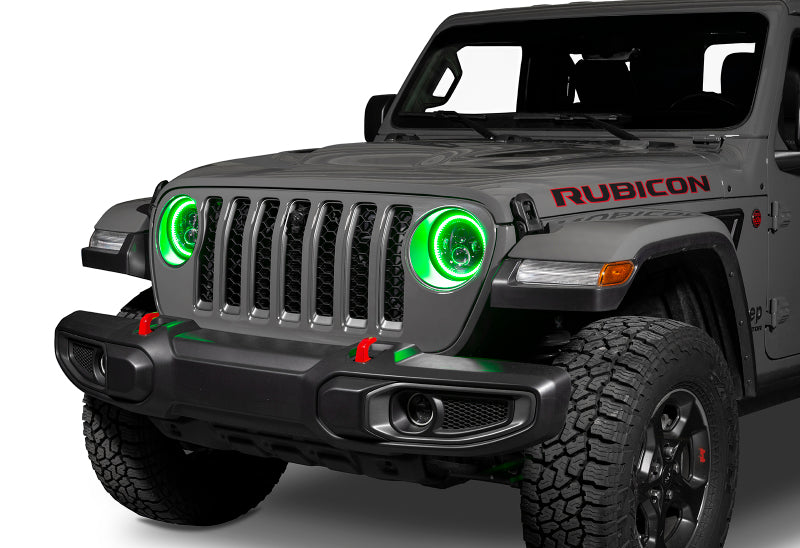 ORACLE Lighting 5769J-332 Oracle Jeep Wrangler JL/Gladiator JT 7in. High Powered LED Headlights (Pair) - Dynamic SEE WARRANTY