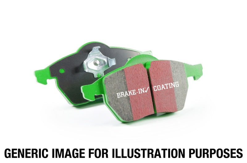 EBC DP61732 05-10 Jeep Commander 3.7 Greenstuff Front Brake Pads