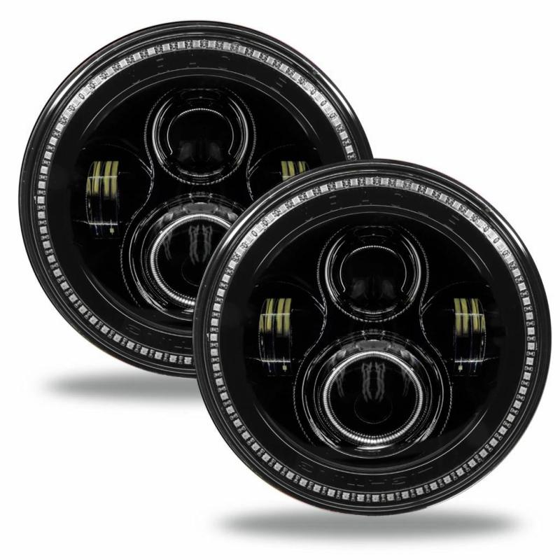 ORACLE Lighting 5769J-332 Oracle Jeep Wrangler JL/Gladiator JT 7in. High Powered LED Headlights (Pair) - Dynamic SEE WARRANTY