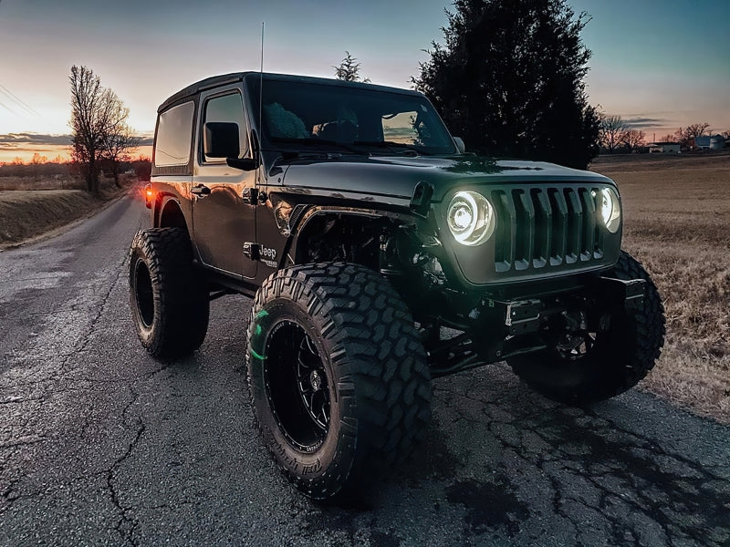 ORACLE Lighting 5839-504 Oracle Oculus Bi-LED Projector Headlights for Jeep JL/Gladiator JT - Matte Blk - 5500K SEE WARRANTY