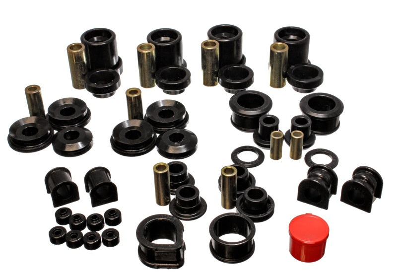 Energy Suspension 7.18105G 90-96 Nissan 300ZX Black Hyper-Flex Master Bushing Set (Sway bar end link bushings
