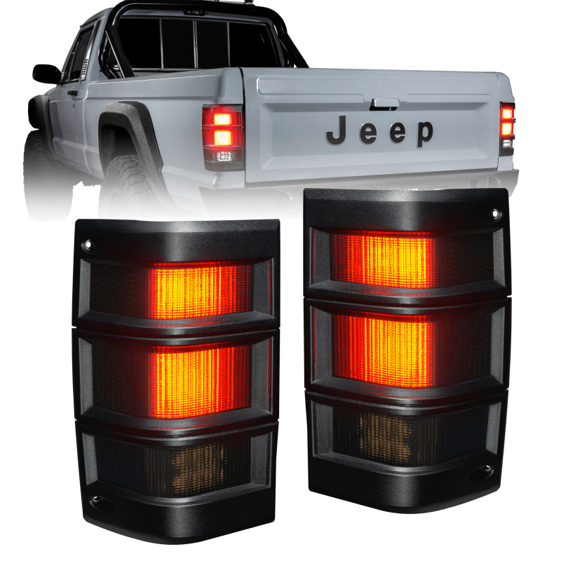 ORACLE Lighting 5909-020 Jeep Comanche MJ LED Tail Lights - Tinted Lens SEE WARRANTY