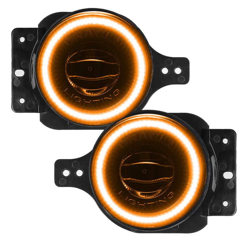 ORACLE Lighting 5847-334 Oracle Jeep Wrangler JL/JT Sport High Performance W LED Fog Lights - w/o Controller SEE WARRANTY