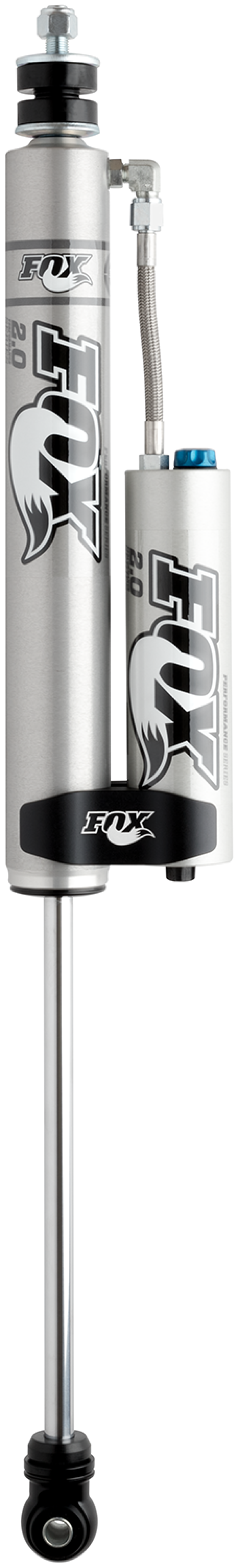 Fox 07+ Jeep JK 2.0 Factory Series 11.6in. Smooth Body R/R Front Shock w/CD Adj. / 4-6in. Lift