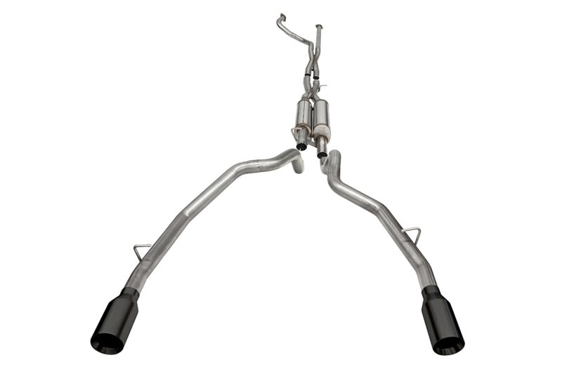 CORSA Performance 21189BPC Corsa 2021-2024 Dodge RAM TRX Crew Cab Xtreme Catback Exhaust Dual Rear Black Tip