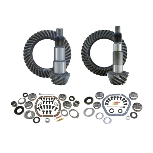 Yukon Gear & Axle YGK012 Yukon Gear & Install Kit Package For Jeep JK (Non-Rubicon) in a 4.56 Ratio