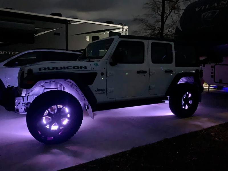 ORACLE Lighting 4215-001 Oracle LED Illuminated Wheel Rings - White SEE WARRANTY