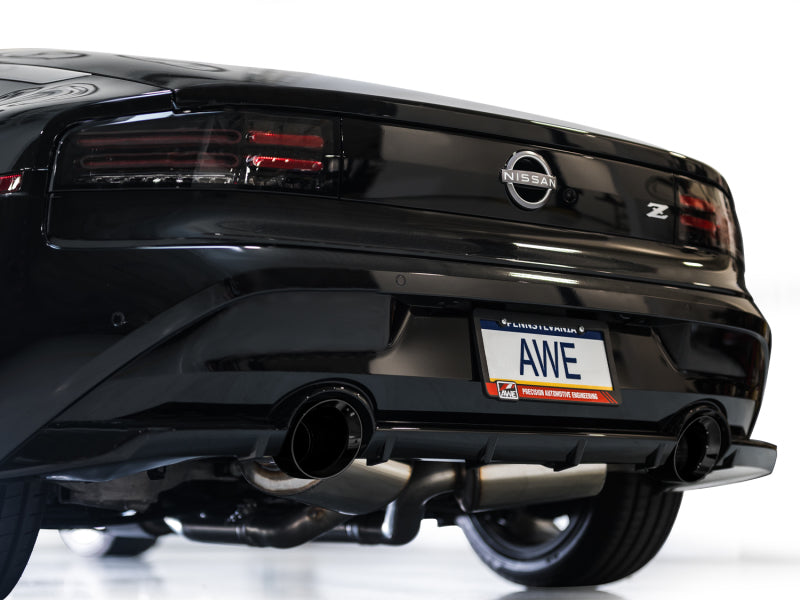 AWE 2023 Nissan Z RZ34 RWD Touring Edition Catback Exhaust System w/ Diamond Black Tips