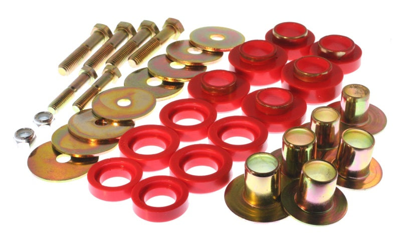 Energy Suspension 3.4142R 67-81 Camaro / 68-74 Nova/Chevy II / 67-75 Firebird/Trans AM Red Body(subframe) Mo