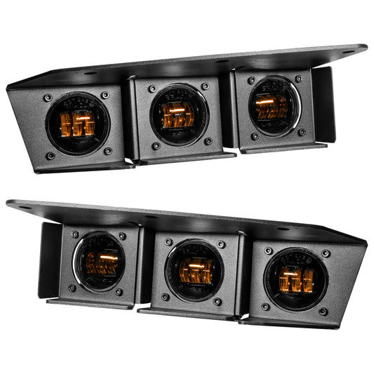 Oracle High 21-22 Ford Bronco Triple LED Fog Light kit for Steel Bumper SEE WARRANTY