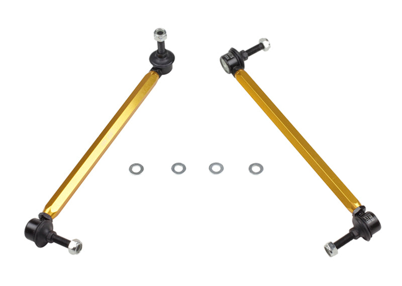 Whiteline KLC105 02-06 R53 & 06+ R56 Mini Cooper S Front Swaybar link kit-adjustable ball end links