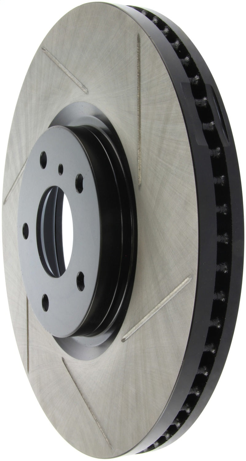 Stoptech 126.42095SL StopTech Power Slot 07-08 Infiniti G35 2WD / 08 G37 Coupe SportStop Slotted Front Left Rotor