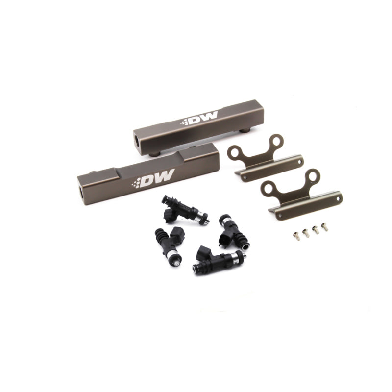 DeatschWerks 6-102-0750 02+ Subaru WRX / 07+ STI/LGT Top Feed Fuel Rail Upgrade Kit w/ 750cc Injectors
