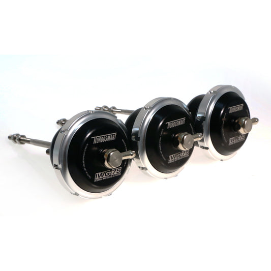 Turbosmart TS-0620-2142 Universal IWG75 Borg Warner EFR B1 Twin Scroll 140mm Rod Black 14PSI IWG