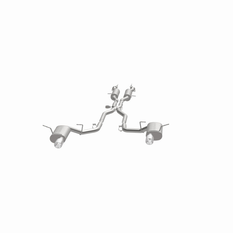 Magnaflow 15068 MagnaFlow 11-12 Dodge Durango V8 5.7L Dual Split Rear Exit Stainless Cat Back Performance Exhaust