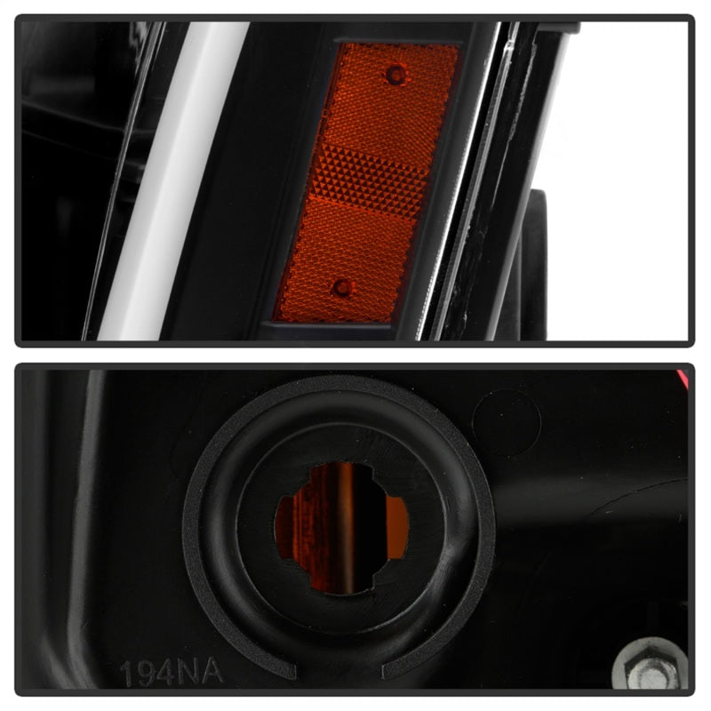 SPYDER 5088260 Spyder GMC Yukon 07-14/Denali 07-14 /XL 07-14 V2 Projector Headlights - Black PRO-YD-GY07V2SI-BK