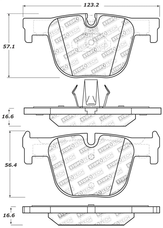 StopTech Performance Brake Pads