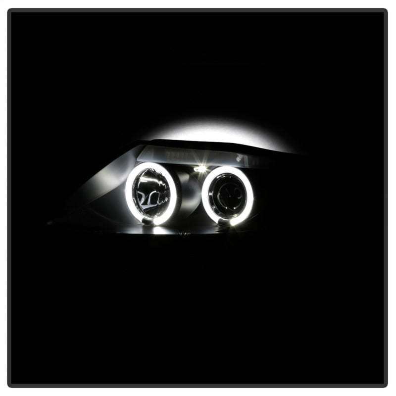 SPYDER 5029072 Spyder BMW Z4 03-08 Projector Headlights Halogen Model Only - LED Halo Black PRO-YD-BMWZ403-HL-BK