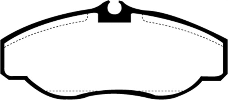 EBC DP61037 99-03 Land Rover Discovery (Series 2) 4.0 Greenstuff Front Brake Pads