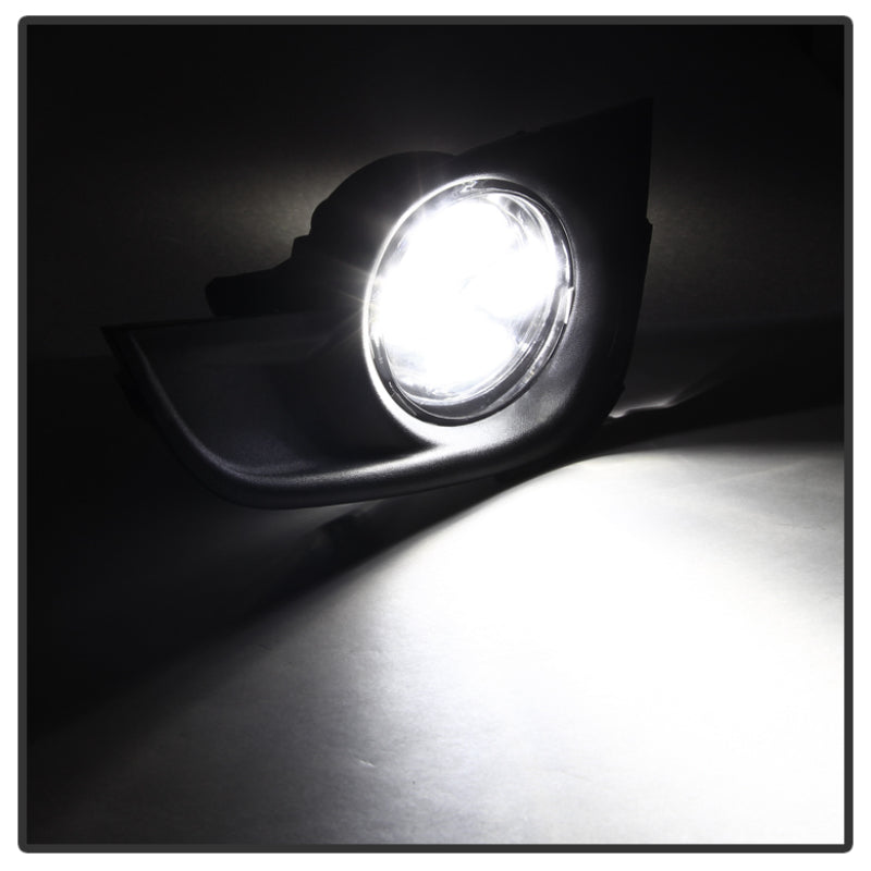 SPYDER 9031649 Spyder Nissan Altima 2013-2015 Sedan Daytime DRL LED Running Fog Lights w/Switch Clear FL-DRL-NA13-C