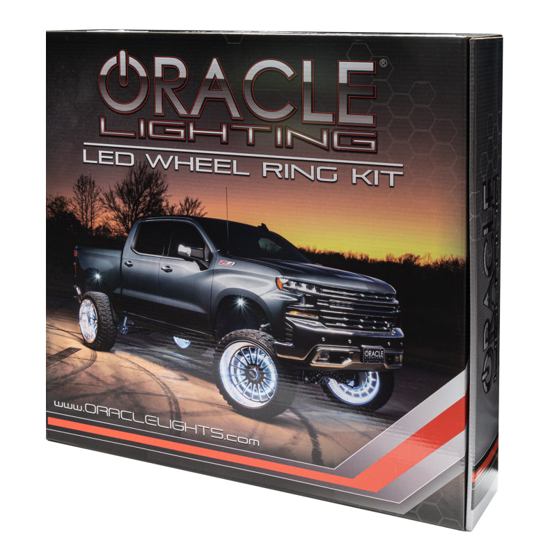 ORACLE Lighting 4215-334 Oracle LED Illuminated Wheel Rings - ColorSHIFT No Remote - ColorSHIFT No Remote SEE WARRANTY