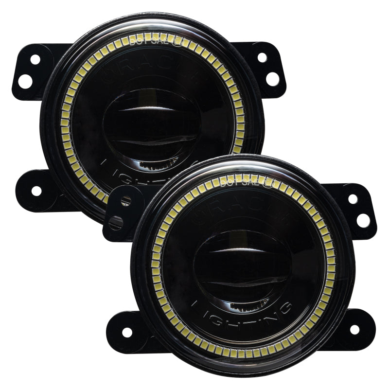 ORACLE Lighting 5846-001 Oracle Jeep Wrangler JK/JL/JT High Performance W LED Fog Lights - White SEE WARRANTY