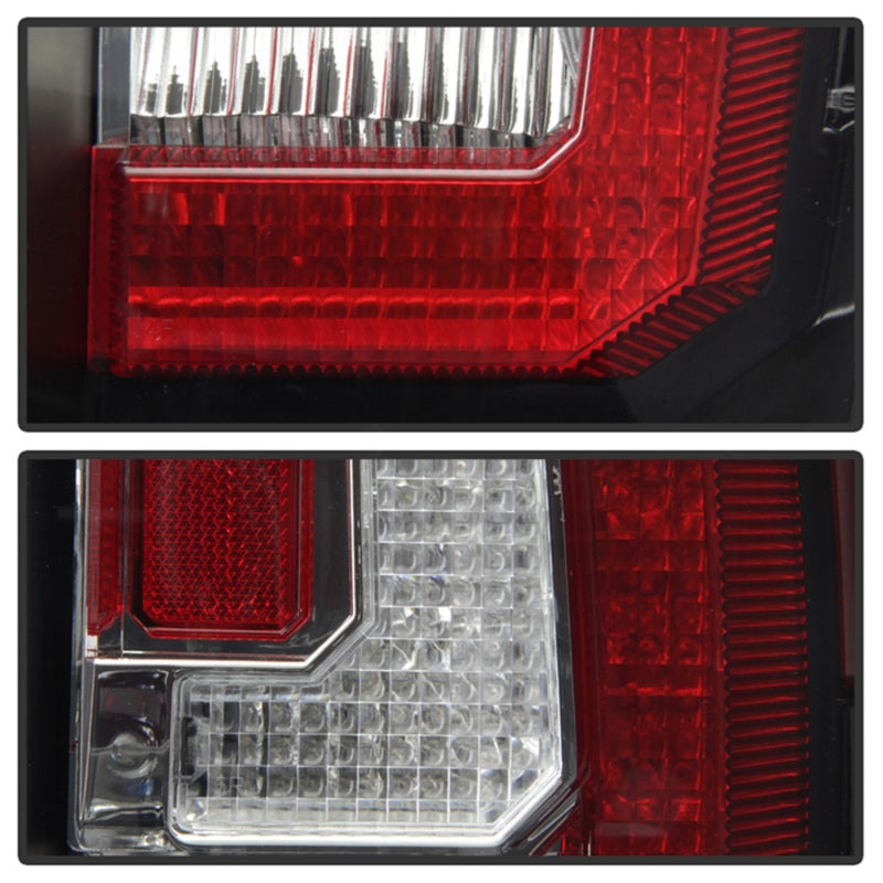SPYDER 5083418 Spyder Chevy Suburban/Tahoe 07-14 V2 - Light Bar LED Tail Lights - Black ALT-YD-CSUB07V2-LED-BK