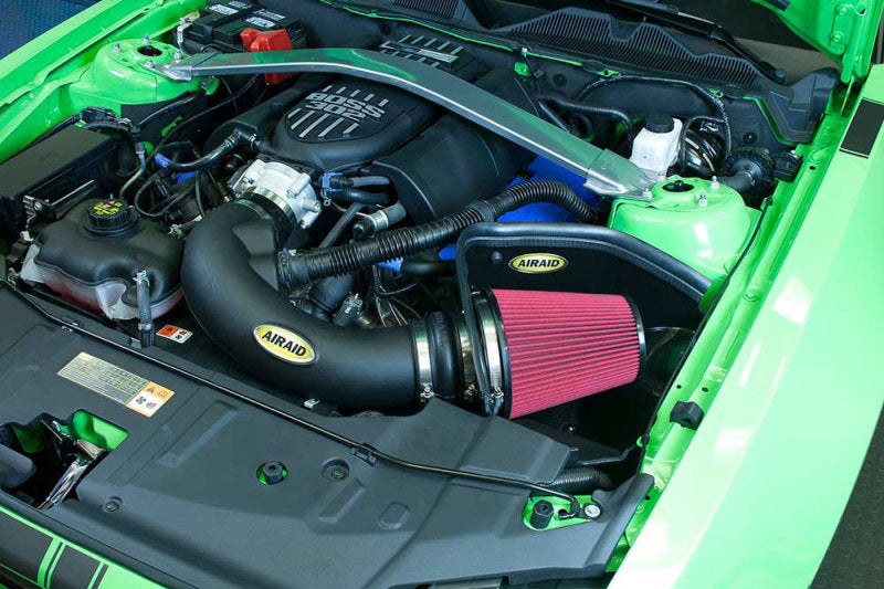 Airaid 450-321 12-13 Ford Mustang Boss 302 MXP Intake System w/ Tube (Oiled / Red Media)