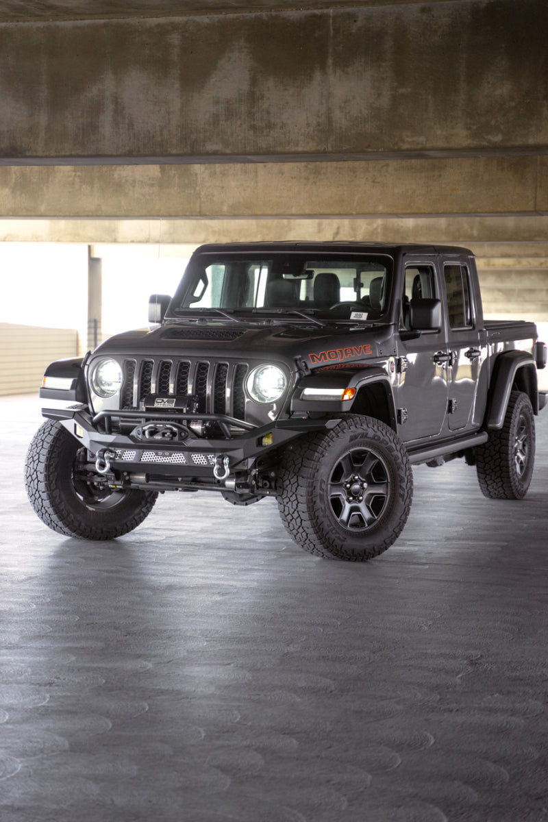 DV8 Offroad FBJL-12 07-18 Jeep Wrangler JK / 18-23 Wrangler JL / 20-23 Gladiator JT MTO Series Front Bumper