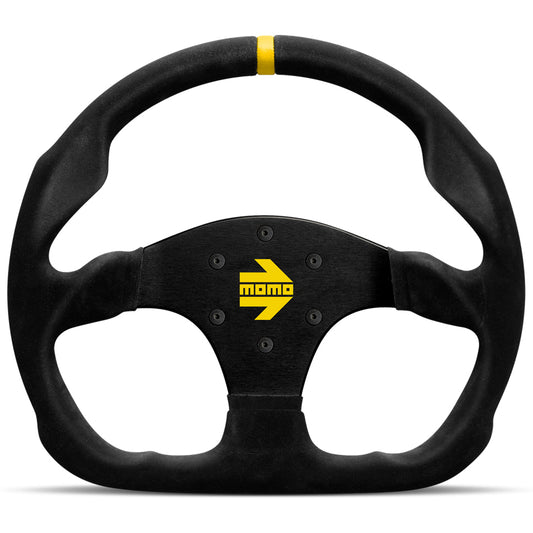 MOMO Tuning & Safety MOD 30 Steering Wheel Black Suede