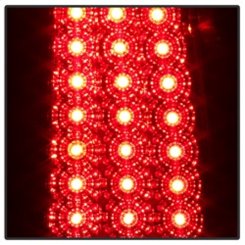 SPYDER 5008787 Xtune Chevy Silverado 1500/2500/3500 03-06 LED Tail Lights Red Clear ALT-ON-CS03-LED-RC