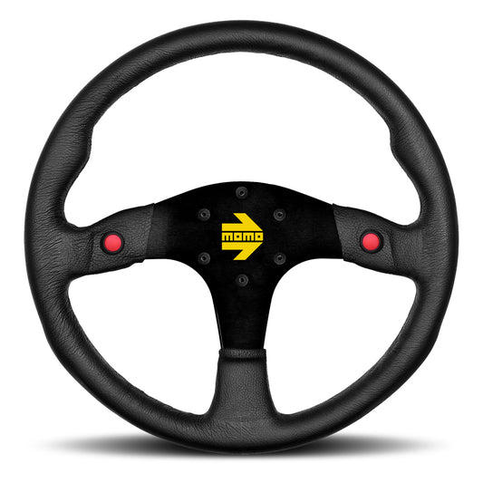 MOMO Tuning & Safety MOD 80 Steering Wheel Black Leather