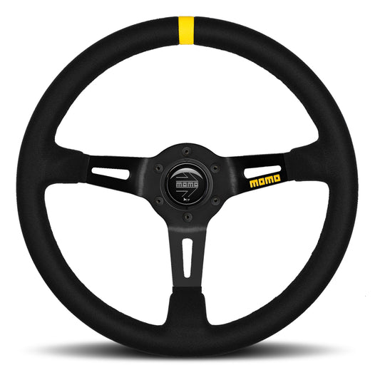 MOMO Tuning & Safety MOD 08 Steering Wheel Black Suede