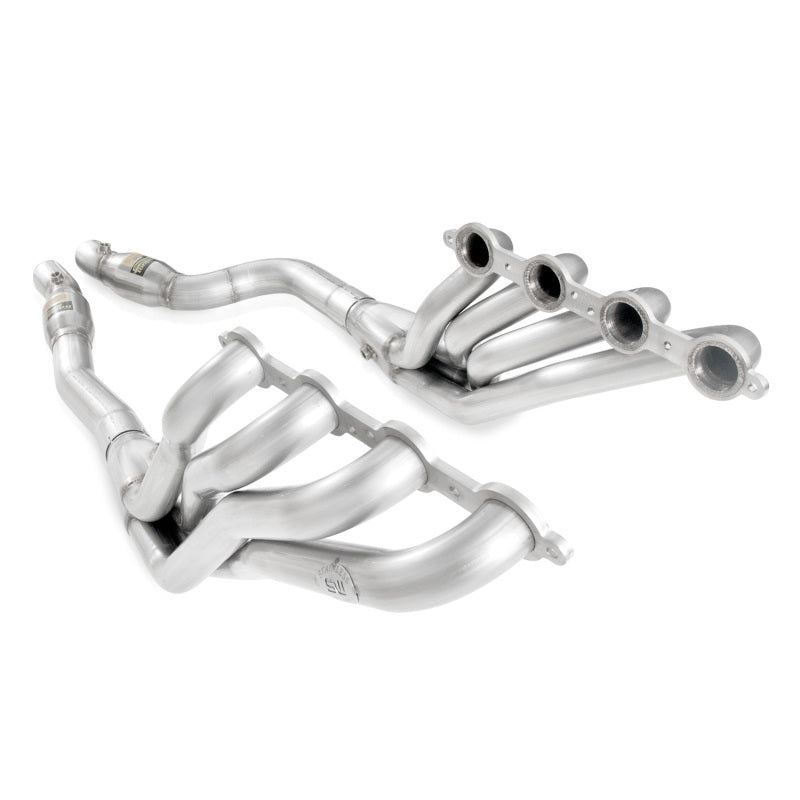 Stainless Works CTSV9HCATSW 2009-15 Cadillac CTS-V Headers 2in Primaries High-Flow Cats 3in Leads X-Pipe
