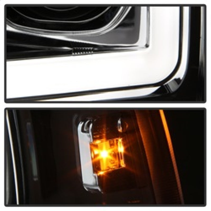 SPYDER 5084675 Spyder 99-04 Ford F-250 Super Duty Light Bar Projector Headlights - Chrome (PRO-YD-FF25099V2-LB-C)