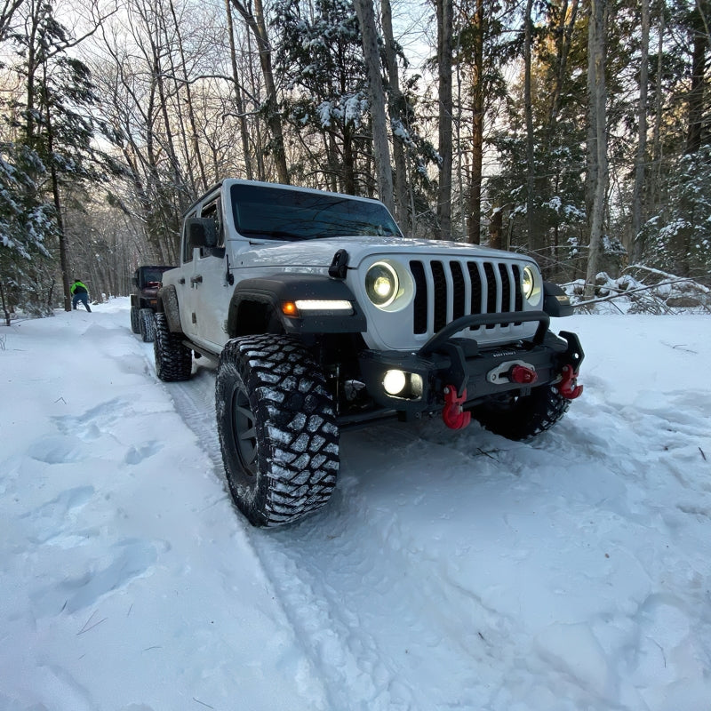 ORACLE Lighting 5839-504 Oracle Oculus Bi-LED Projector Headlights for Jeep JL/Gladiator JT - Matte Blk - 5500K SEE WARRANTY