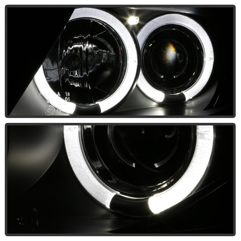 SPYDER 5029072 Spyder BMW Z4 03-08 Projector Headlights Halogen Model Only - LED Halo Black PRO-YD-BMWZ403-HL-BK