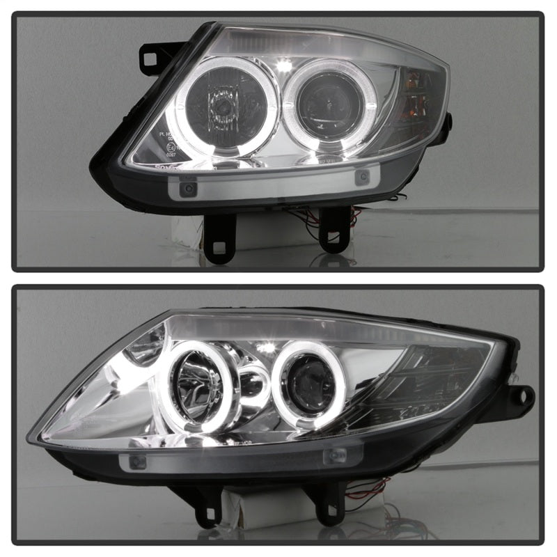 SPYDER 5029072 Spyder BMW Z4 03-08 Projector Headlights Halogen Model Only - LED Halo Black PRO-YD-BMWZ403-HL-BK