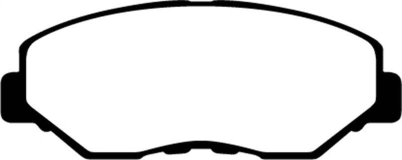EBC DP61655 02-04 Honda CR-V 2.4 Greenstuff Front Brake Pads