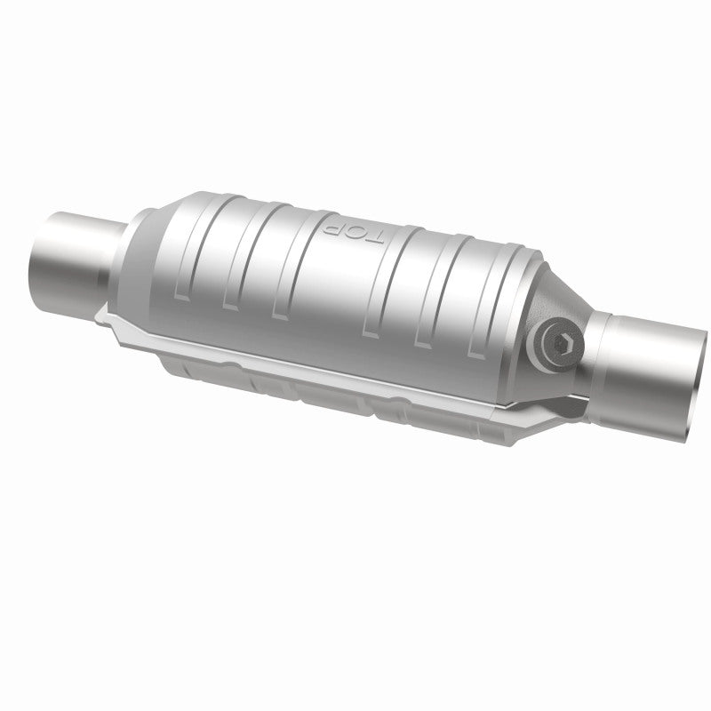 Magnaflow 51305 MagnaFlow Conv Univ 2.25in Inlet/Outlet Center/Center Round 11in Body L x 5.125in W x 15in Overall L