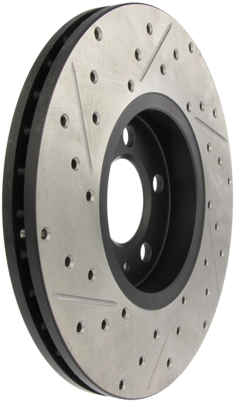 Stoptech 127.33059L StopTech Slotted & Drilled Sport Brake Rotor
