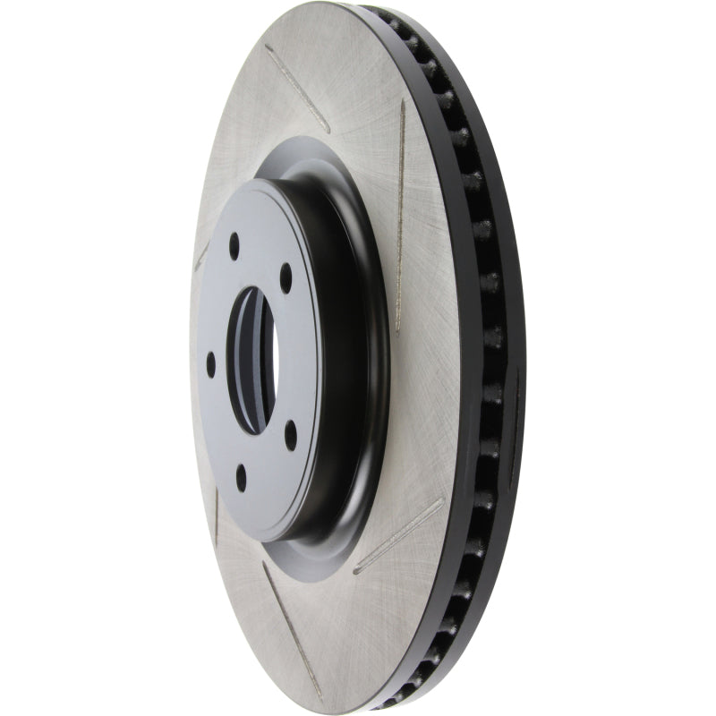 StopTech 13-15 Nissan Pathfinder Slotted Front Left Rotor