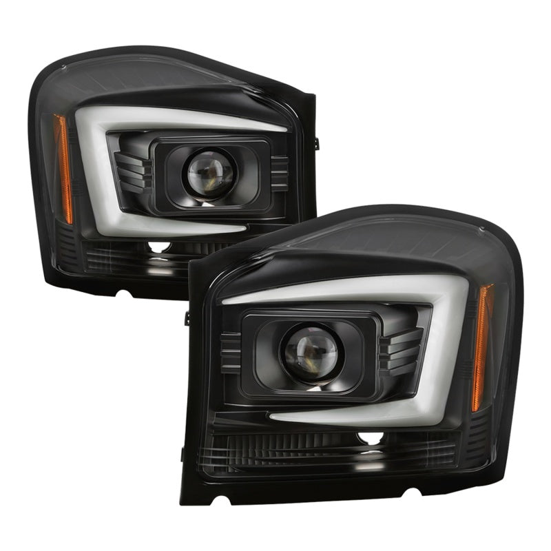 SPYDER 5086600 Spyder 04-06 Dodge Durango Projector Headlights - Black PRO-YD-DDU04-LB-BK