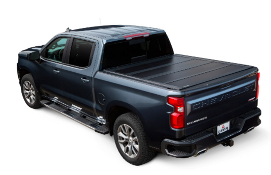 LEER 2020+ GM Silverado/Sierra HF650M 6Ft9In Heavy Duty Tonneau Cover - Folding