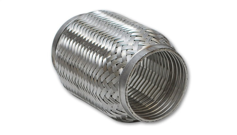 Vibrant 61108 SS Turbo FLEX Coupling with Interlock Liner 3.5in inlet/outlet x 8in long