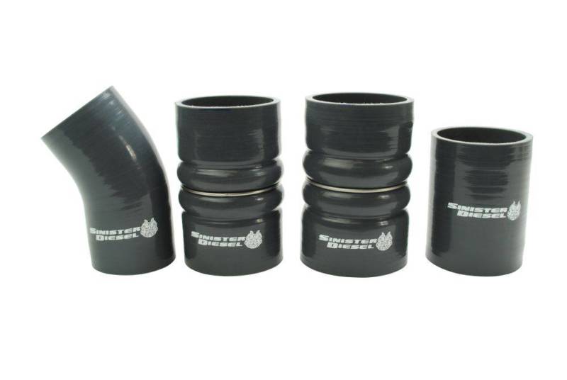 Sinister Diesel SD-INTRPIPE-6.0-KIT 03-07 Ford 6.0L Powerstroke Intercooler Charge Pipe Kit