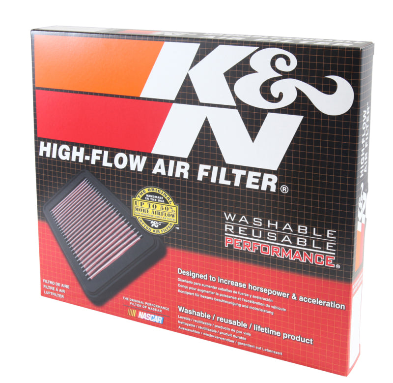 K&N 19 Porsche 911 3.0L H6 F/I Drop In Replacement Air Filter